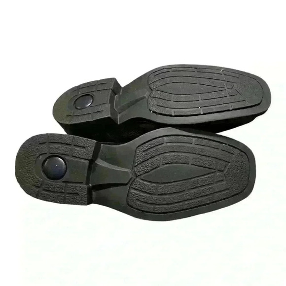 LIKE NEW Belvedere Bay Bridge Lace Up Oxford Shoes Men Size 8.5D Black Leather - Picture 7 of 16